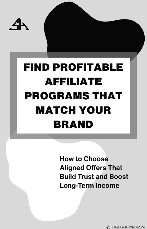 Find Profitable Affiliate Programs That Match Your Brand